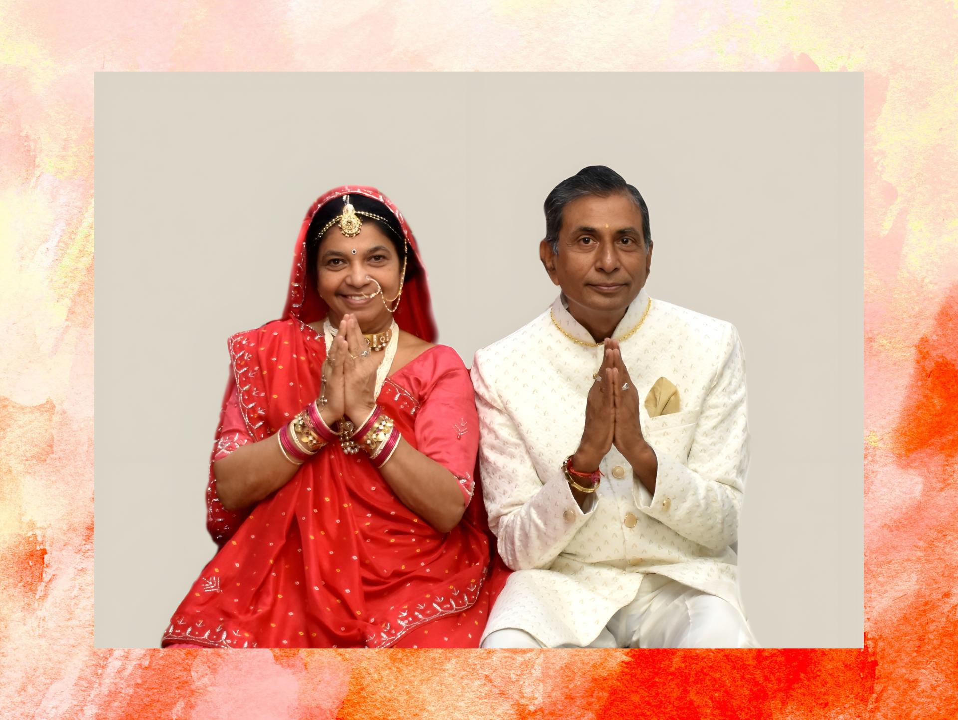 Image of Amritlalji and Manibai